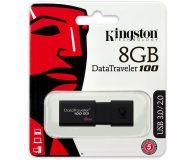 Kingston 8GB DataTraveler 100 G3 (USB 3.0) - 126213 - zdjęcie 1